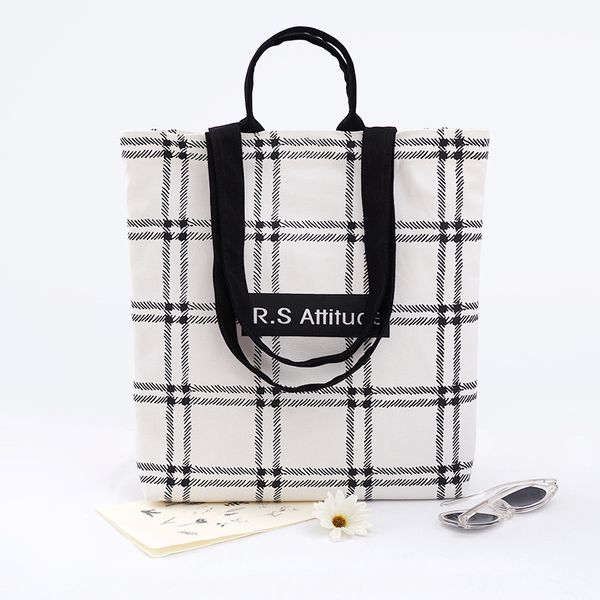 

miyahouse fashion handmade canvas women shoulder bag student bag shopping travel female tote large capacity lady handbag
