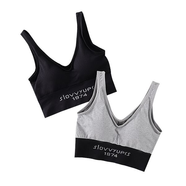 

womenyoga bra, White;black