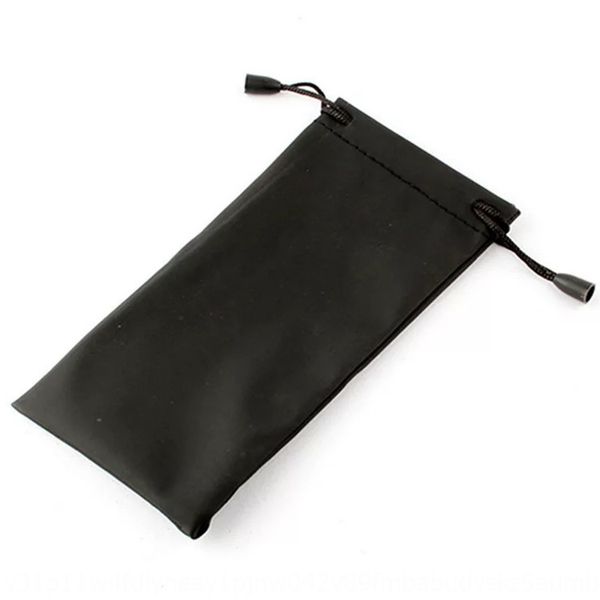 

classic black glasses cloth mobile phone superfine fiber smooth sun glasses cloth bag mobile phone bag