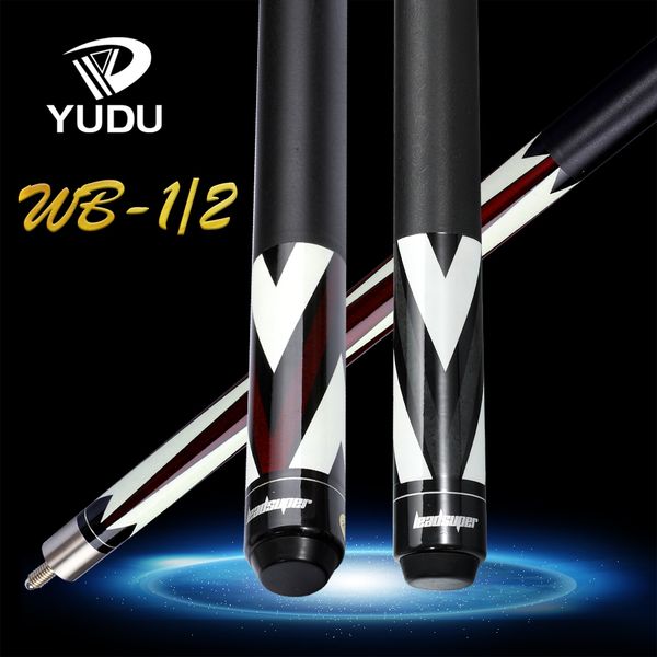 

leadsuper wb1-2 pool cue 13mm tip selected maple shaft irish linen &pu wrap quick joint billiard cue for beginners newly 2019