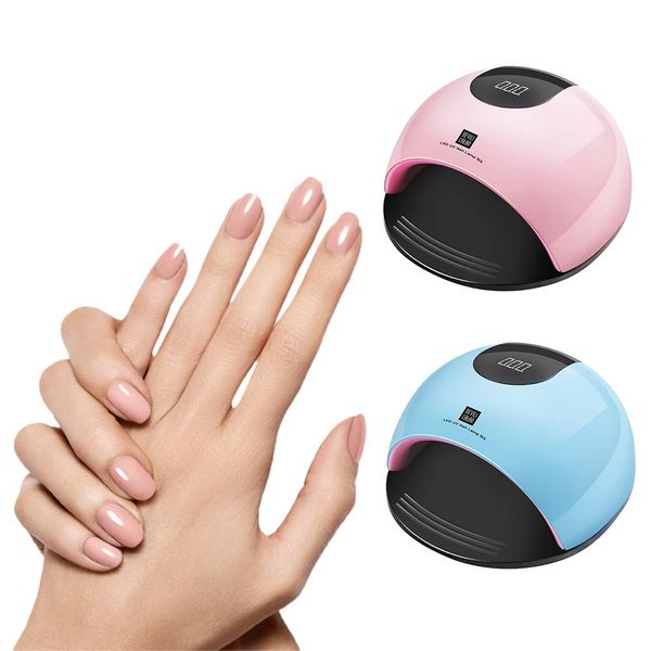 

80w nail dryer uv led nail lamp gel polish curing lamp with bottom 30s/60s /120stimer lcd display for dryer