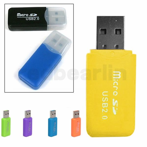 

memory card reader mini usb 2.0 micro sd tf t-flash memory card reader adapter ing
