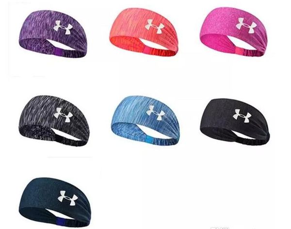 

new yoga wide women sweatband headband running tennis soft sweat band headscarf anti-slip elastic hairband 18 colors 2019, Yellow;black
