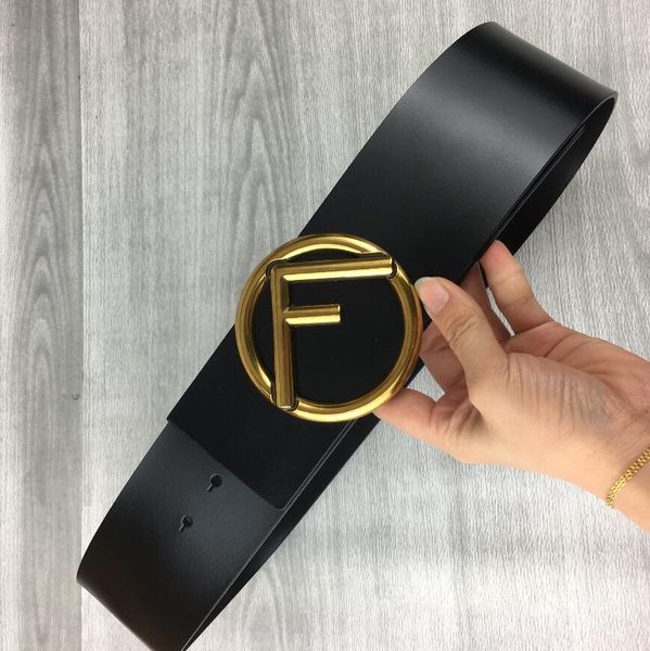 

wide 7cm famous designer belt luxury classic belt for men big belt buckle fashion men's wholesale delivery, Black;brown