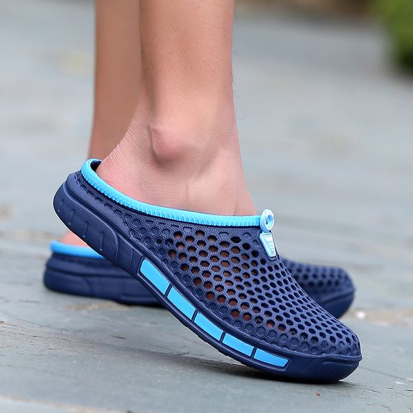 

classic slip on garden clog shoes men summer indoor slipper sloane breathable work outdoor band water sandals gardening shoes