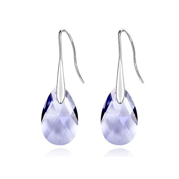 

новй моднй капли вод оѬм кѬиалл еѬги кђлон делано  swarovski леменов лђ Silver