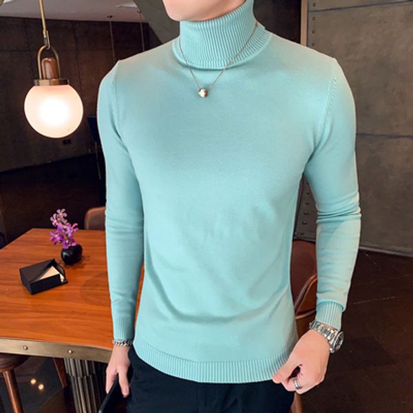 

новая осенне-зимний свитер мужчин корейской тонкий мужчин с длинными рукавами трикотажные рубашки тенденция красивый случайные дна рубашки, White;black