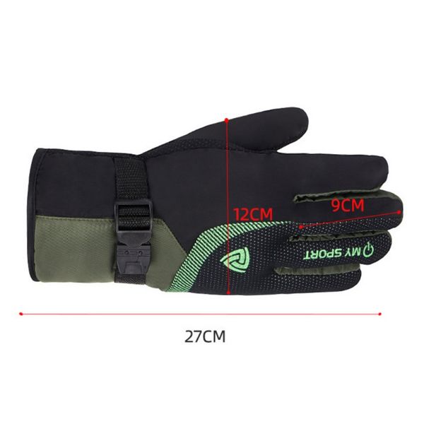 

winter ski riding gloves waterproof and windproof warm snow gloves touch screen ski wool 1 pair xt01