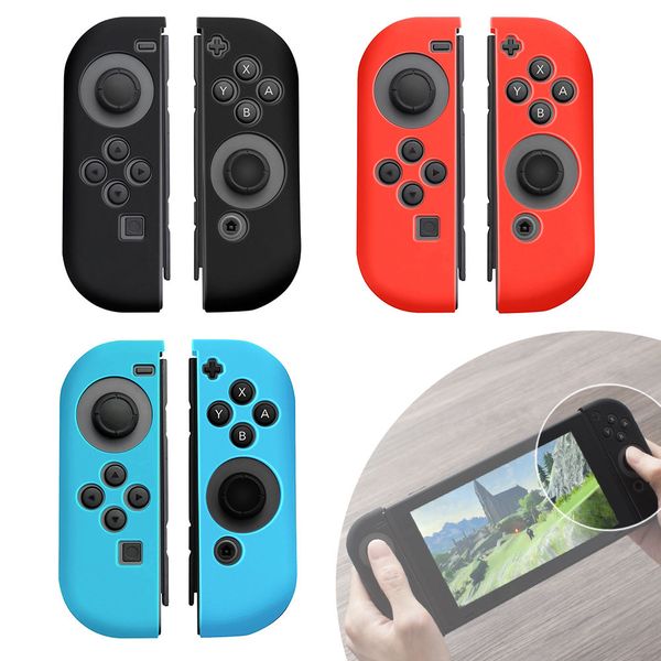 

silicone protective skin case cover pouch for nintendo switch joy-con controller