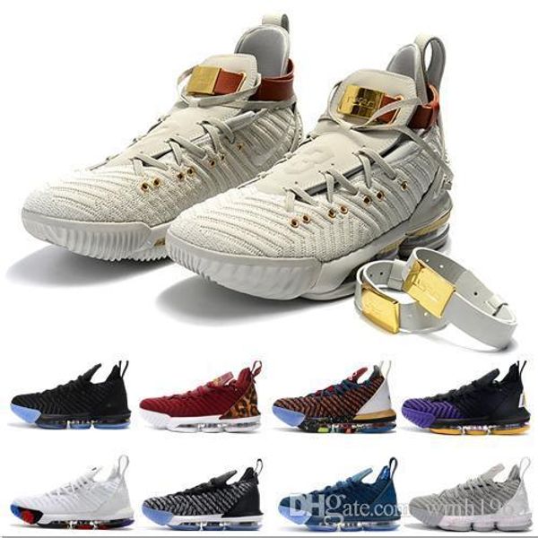 

2019 new 16 ba ketball hoe men 16 gold champion hip mvp final training neaker port running hoe white ize 7 12