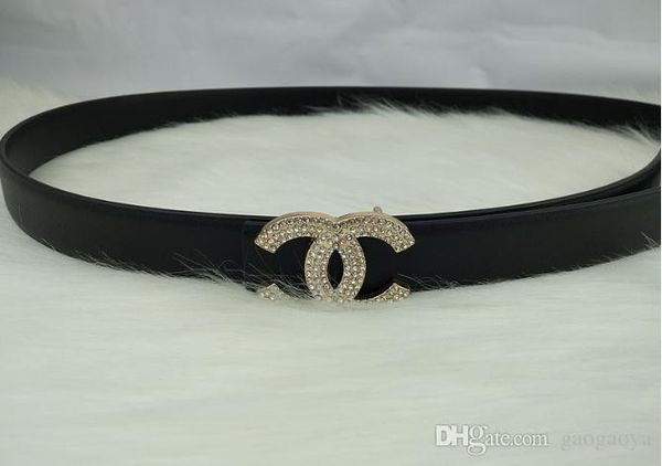 

womens little bee cowhide designer belt for woman belt fashion smooth buckle belts width 2.5cm highly quality cowhide black brown colors