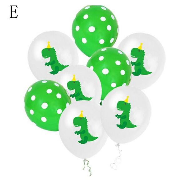 

INS Happy Birthday Balloon Decoration Dinosaur Bee Flamingo Cartoon Latex Balloon Festival Party Balloon