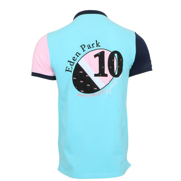 

new men's ell cotton eden park short polos france brand embroidery home clothing casual homme pink tees shorts size  l xl xxl, Blue;gray