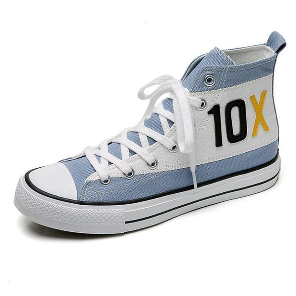 

new men's high-sneakers fashion graffiti lightweight comfortable non-slip wear-resistant wild casual walking shoes, Black