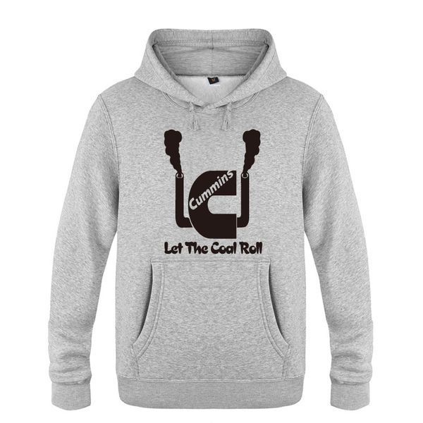 

male casual hoodie sweatshirts let the coal roll novelty creative funny hoodies men's pullover fleece hooded sweatshirts, Black