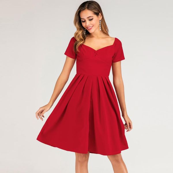 

dresses party summer clothes for women 2020 casual solid v-neck short sleeve tie pachwork fashion dress party night, Black;gray