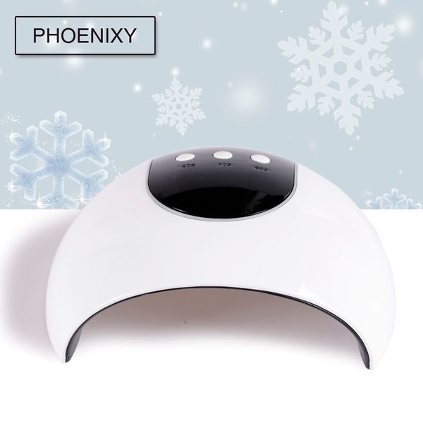 

24w uv lamp nail dryer all types gel leds uv lamp for nail machine curing with timer setting mini usb