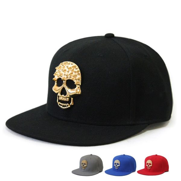 

мужчины caps flat hat hip hop snapback skull rivet бейсболка street dance cap модные мужские и женские плоские hat, Blue;gray
