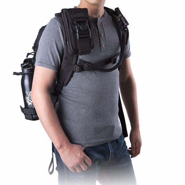 

outdoor bags belt waist tactical molle phone holster utility vest card carrier bag mini multi-function travel pack pouch