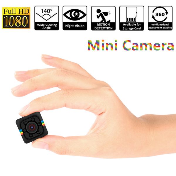 

sq11 mini camera hd 1080p night vision camcorder car dvr infrared video recorder sport digital camera support tf card dvr
