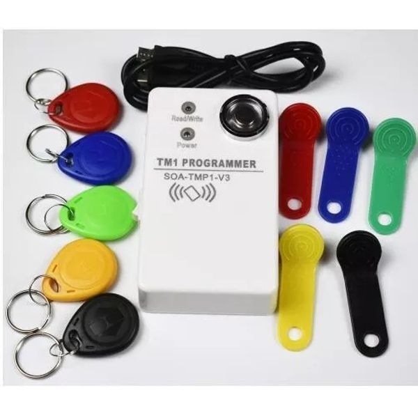 

tm rfid reader copier duplicator handheld rw1990 tm1990 tm1990b ibutton ds-1990a i-button 125khz em4305 t5577 em4100
