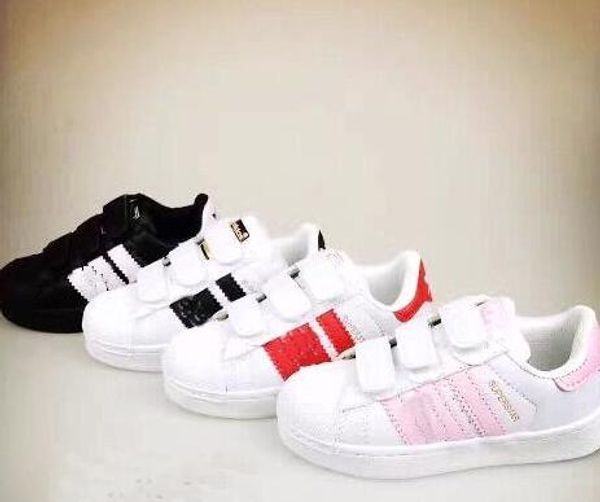 

новый бренд Shell Head мальчик девочки кроссовки суперзвезда дети детская обувь