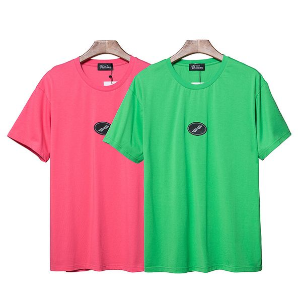 

2 colors mens designer t shirts women welldone hip hop regular fashion casual short sleeve tee we11done s, White;black