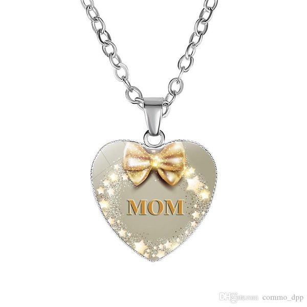 

нова лбов в mom ожеѬеле из екла в оѬме еѬда ожеѬел подвека лђа мама, Silver