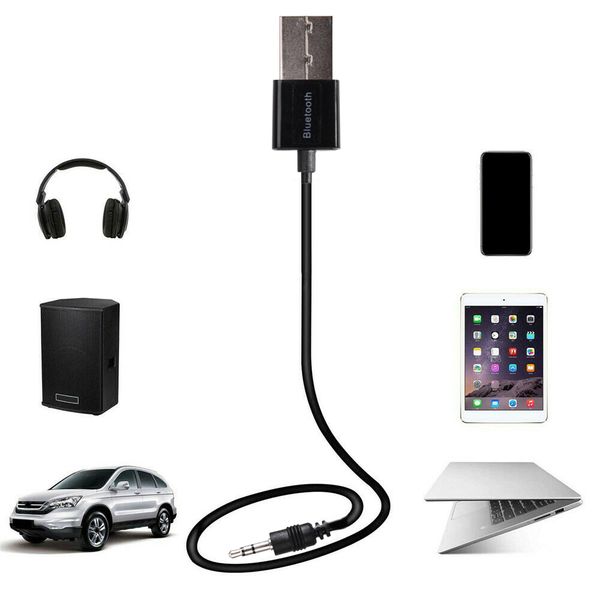 

mini bluetooth for car aux speaker headphone new car bluetooth adapter receiver wireless music 3.5mm aux jack audio receptor usb