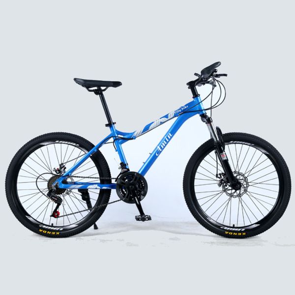 

24-inch aluminum alloy bicicleta de montaña21/24/27 speed double disc brake female off-road student variable speed bicycle