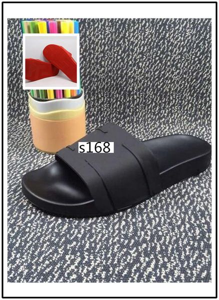 

высокое качество мужчины пляж slide женщины medusa потертости тапочки летние сандалии мужские белый пляж моды тапочка 8, Black