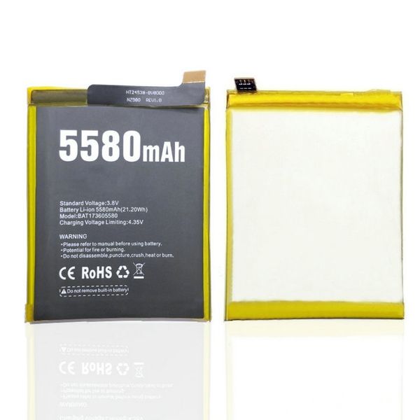 

Подлинная Retail / Bulk 5580mAh / 21.20Wh BAT173605580 сотовый телефон замены батареи для Doogee S60 / S60 Lit