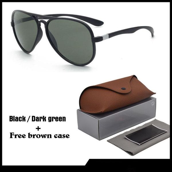 

wholesale - riving mirrored square retro sunglasses eyewear fashion vintage mens womens sun glasses uv400 goggle with cases and box, White;black