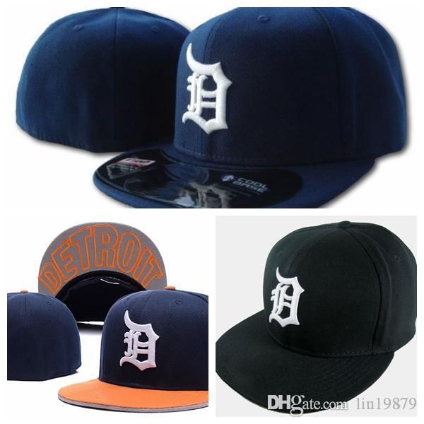 

wholesale brand tigers b letter baseball caps hip hop sports bone chapeu de sol swag men women fitted hats, Blue;gray