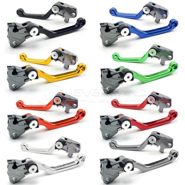 

t6065-t6 алюминия обработанные чпу поворотные тормозные рычаги сцепления для yamaha yz125 yz250 2015-2016 yz426f yz450f 2009-2016 yz250x 201