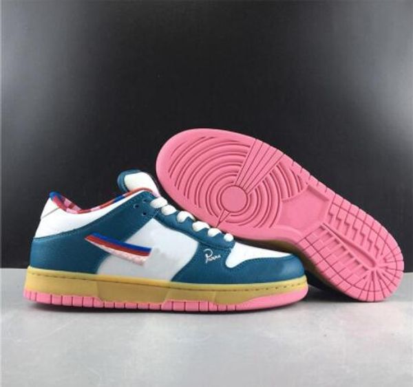 

parra x sb dunk low og designer shoes man womans artist parra abstract 2019 running white green pink fashion sneaker