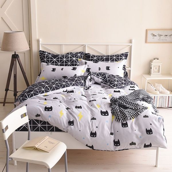 

cool bat comforter cover duvet cover set bed bedroom decor