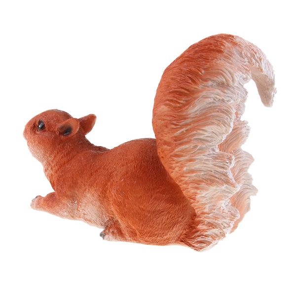 

hanging squirrel figurine lawn yard ornament garden statue wildlife decor