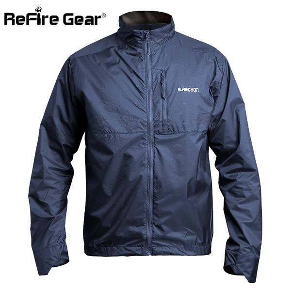 

refire gear lightweight skin jacket men waterproof army tactical jacket summer sun-proof camouflage windbreaker coat, Black;brown