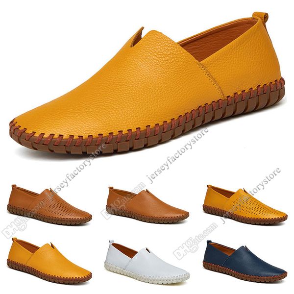 

new fashion 38-50 eur new men's leather men's shoes candy colors overshoes british casual shoes espadrilles seventy, Black