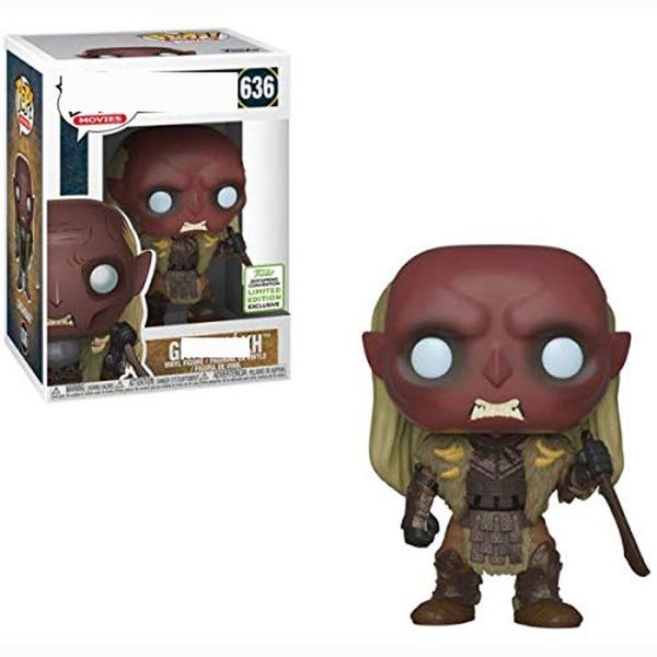 

xmas gift funko pop lord of the rings movie surrounding anime figure hand office model grishnakh 636# lord of the rings 1pcs