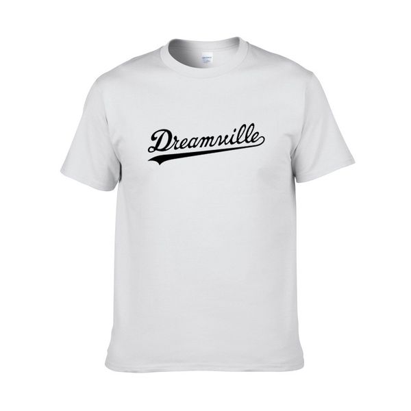 

дизайнер хлопок tee новая продажа dreamville j cole logo printed t shirt mens hip hop хлопок tee рубашки 20 цвет 2020 оптом, White;black