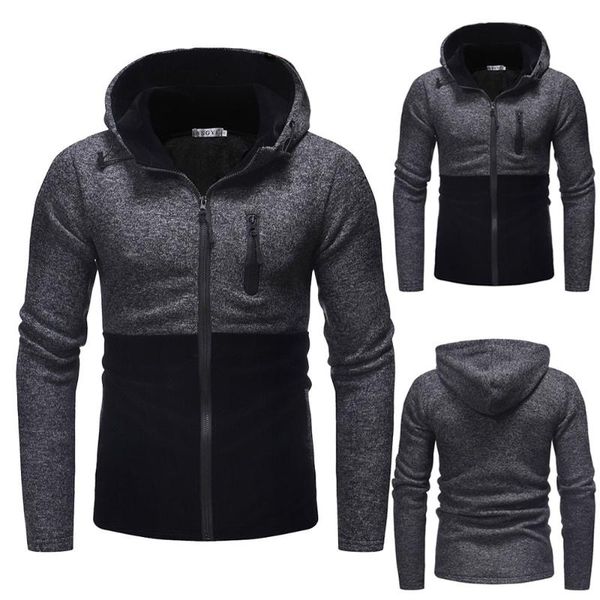 

hooded fitness sport jacket coat men quick dry running jacket zipper hoody sweatshirt sportswear gym hoodies training clothing03, Black;red