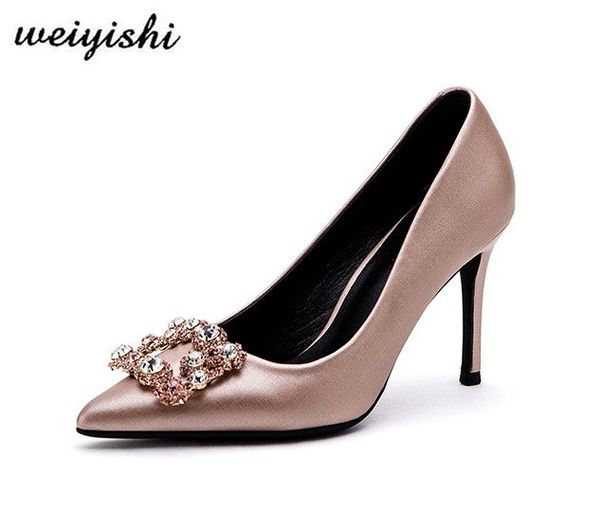 

2018 women new fashion shoes. lady shoes, weiyishi 005, Black