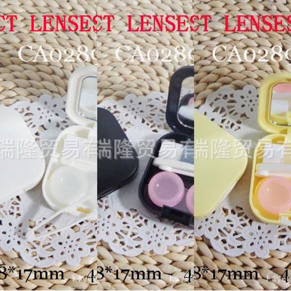 

ca0289 classic plain square solid color invisible companion diy glasses glasses diy material mirror box color pupil box