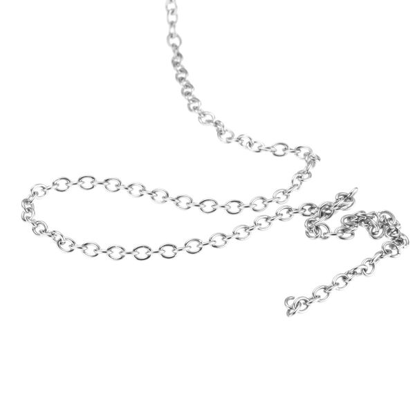 

24m fashion chain for bracelet making diy jewelry pendants decor chain, Silver