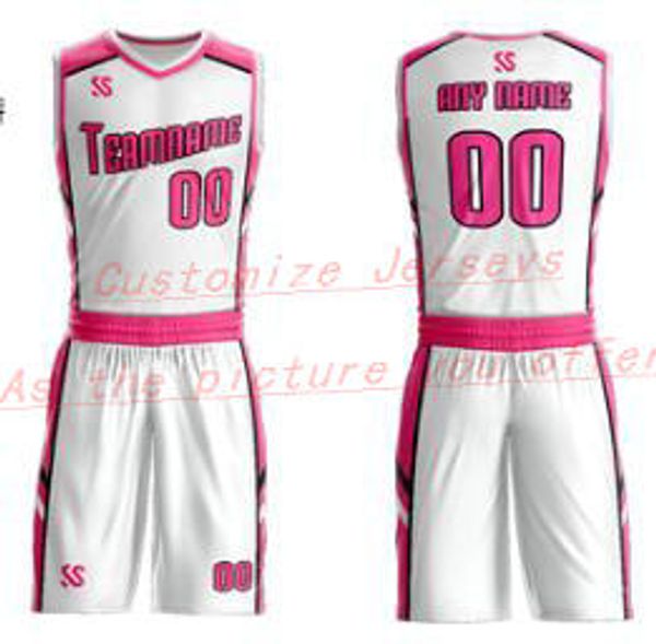 

custom any name any number men women lady youth kids boys basketball jerseys sport shirts as the pictures you offer b5060, Black;red