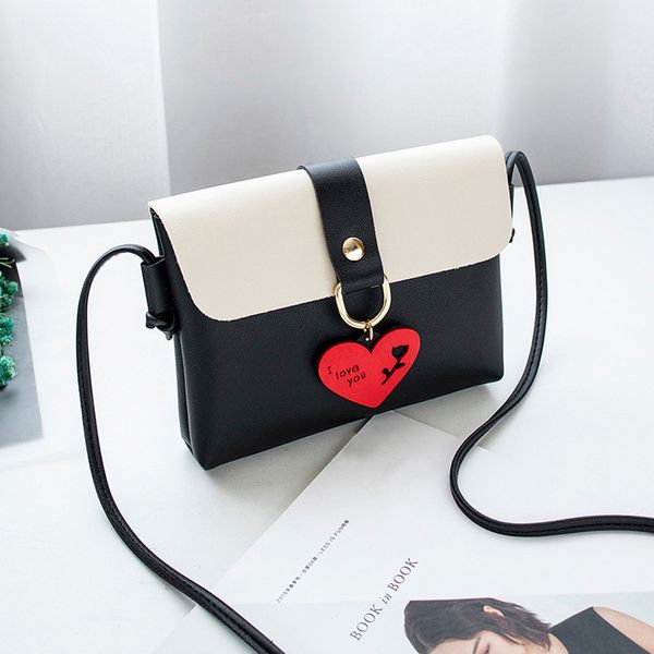 

bags for women 2019 handbag women fashion panelled pu leather messenger shoulder bag chest crossbody bags for bolsos#h5