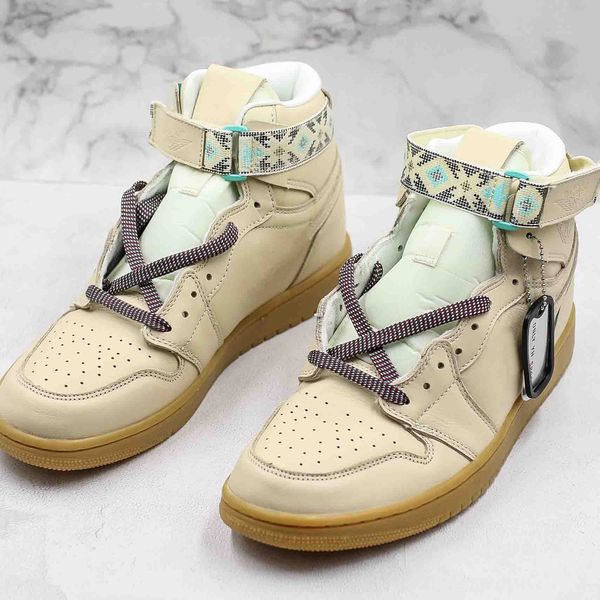 

2019 Beige High OG Basketball Shoes 1s Fashion Designer Mens TOP Quality Indoor & Outdoor Athletic Trainers Sports Shoes