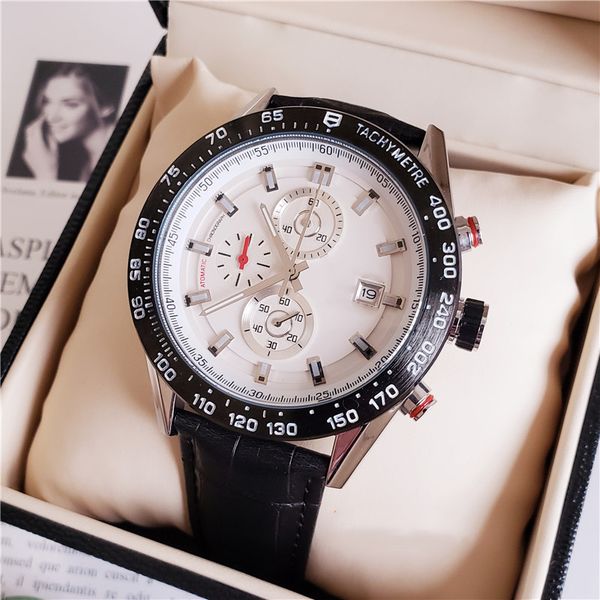 

2019 TAG CAR208Z FT6046 Men Luxury Наручные часы TAG тавра Мужские часы хронограф Мужской часы Авт